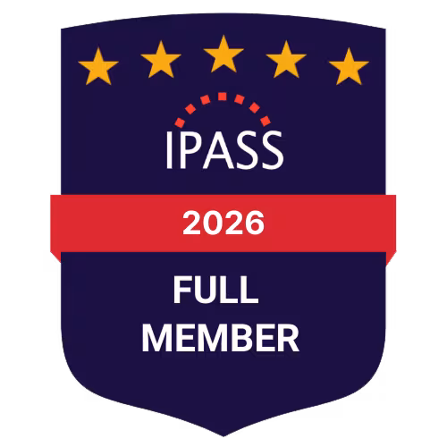 Logo of IPASS, the Irish Payroll Association, providing training and professional certification in payroll management.